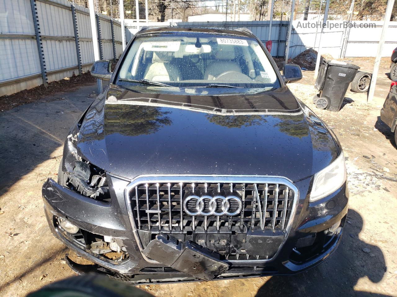 2014 Audi Q5 Tdi Premium Plus Black vin: WA1CMAFP6EA023371