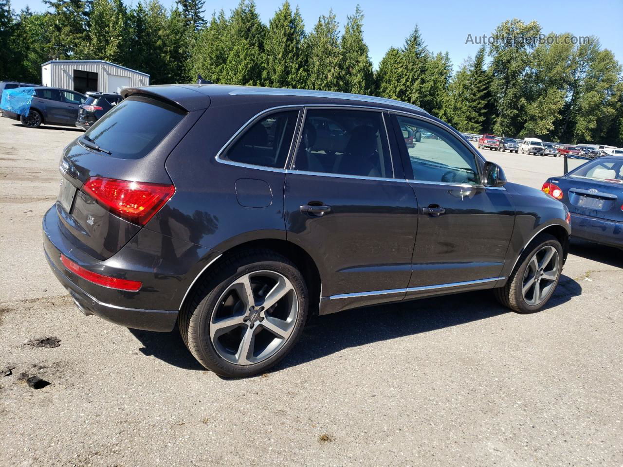 2014 Audi Q5 Tdi Premium Plus Gray vin: WA1CMAFP6EA124667