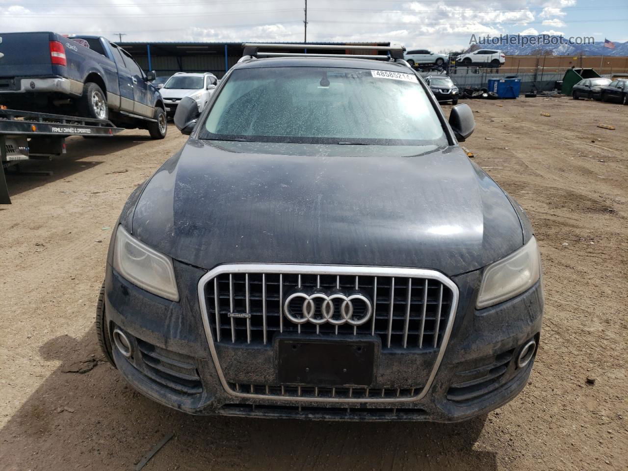 2014 Audi Q5 Tdi Premium Plus Black vin: WA1CMAFP7EA015165