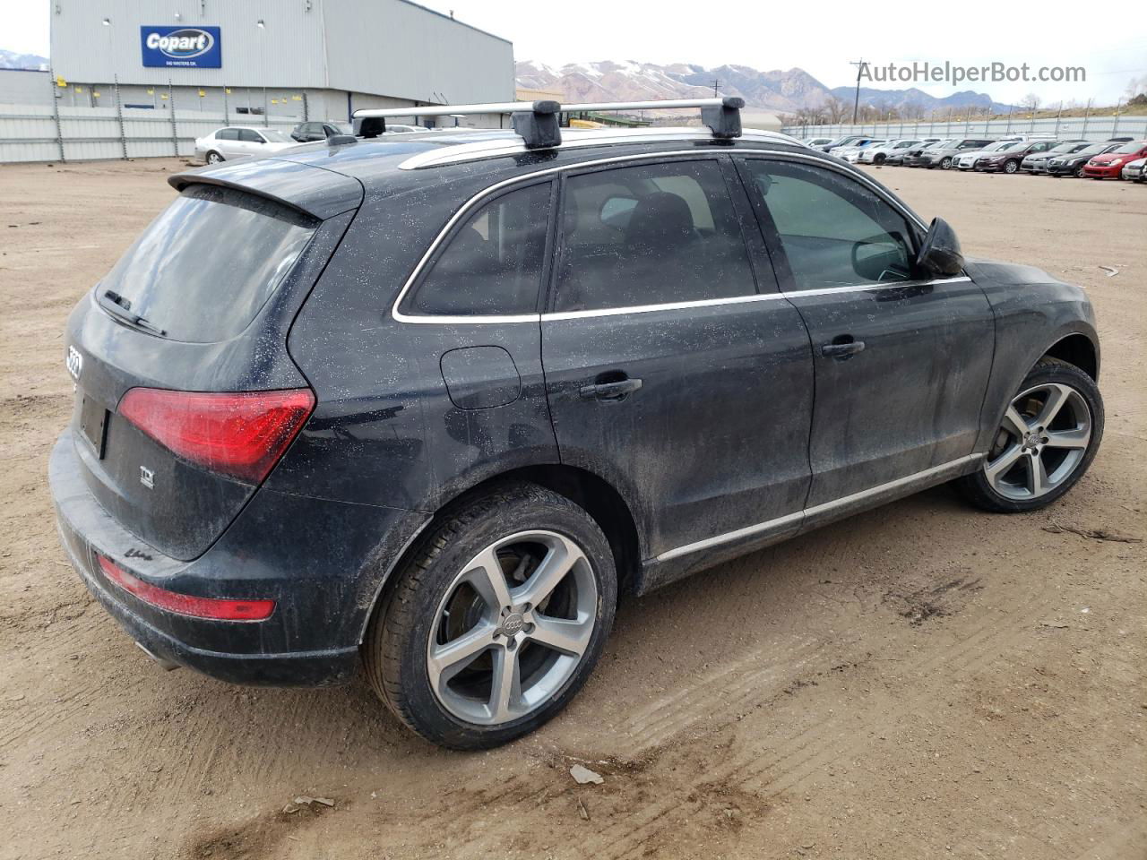 2014 Audi Q5 Tdi Premium Plus Black vin: WA1CMAFP7EA015165