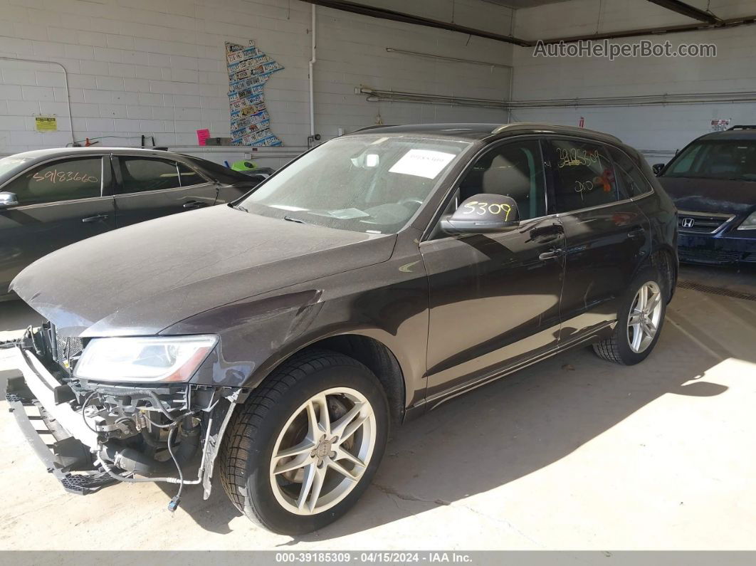 2014 Audi Q5 3.0 Tdi Premium Plus Brown vin: WA1CMAFP7EA096989