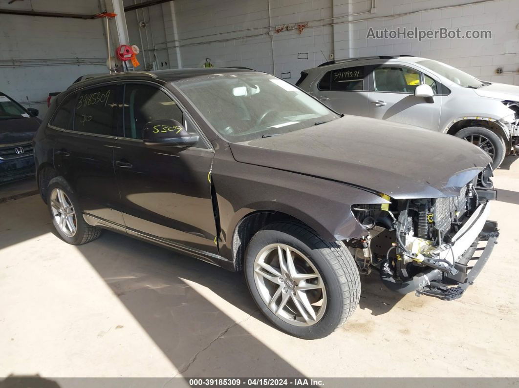 2014 Audi Q5 3.0 Tdi Premium Plus Brown vin: WA1CMAFP7EA096989