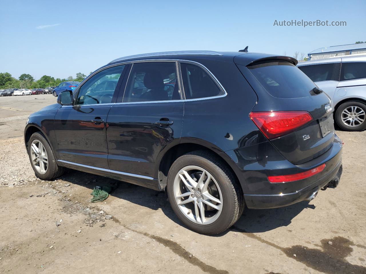 2014 Audi Q5 Tdi Premium Plus Black vin: WA1CMAFP8EA021816