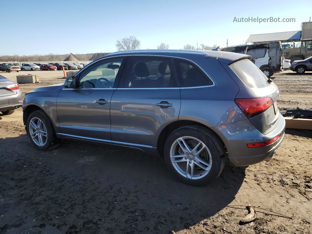 2014 Audi Q5 Tdi Premium Plus Gray vin: WA1CMAFP8EA024439