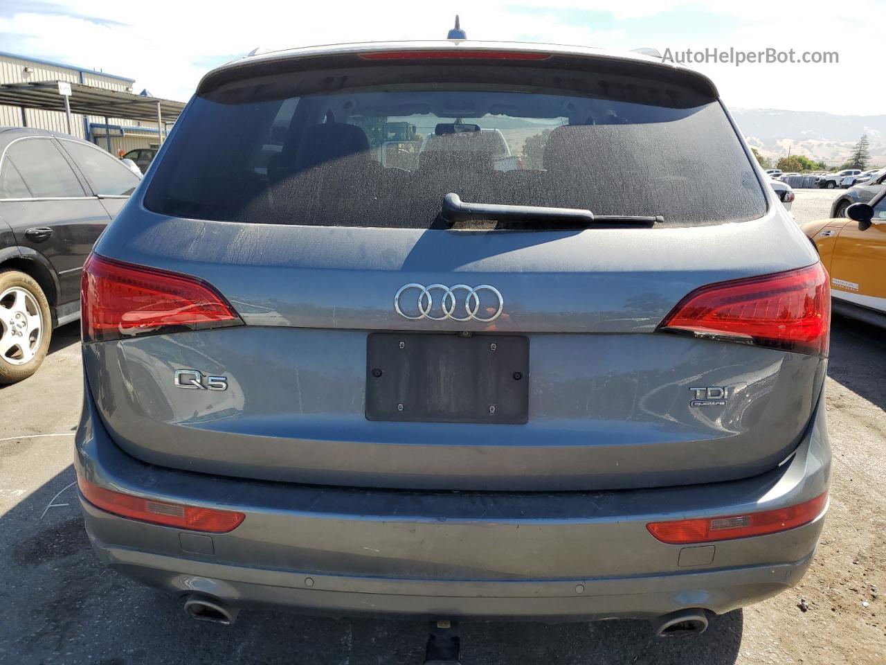 2014 Audi Q5 Tdi Premium Plus Серый vin: WA1CMAFP8EA032668