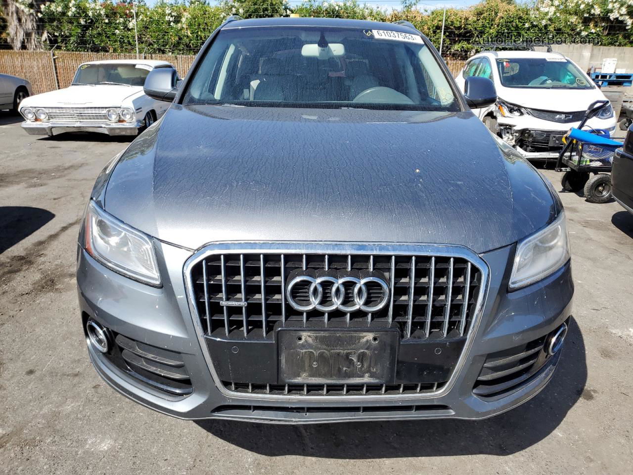 2014 Audi Q5 Tdi Premium Plus Gray vin: WA1CMAFP8EA032668