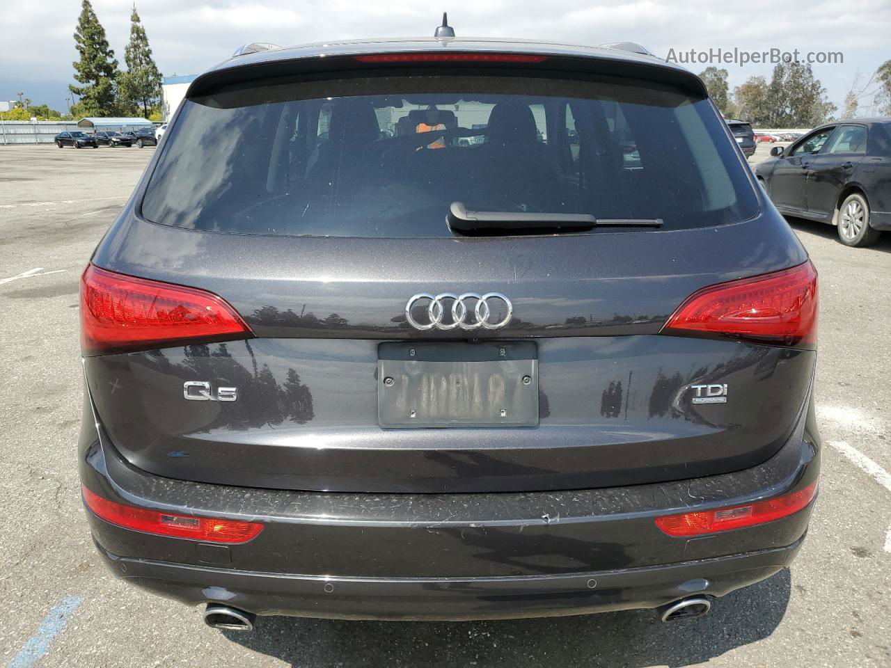 2014 Audi Q5 Tdi Premium Plus Black vin: WA1CMAFP9EA055859