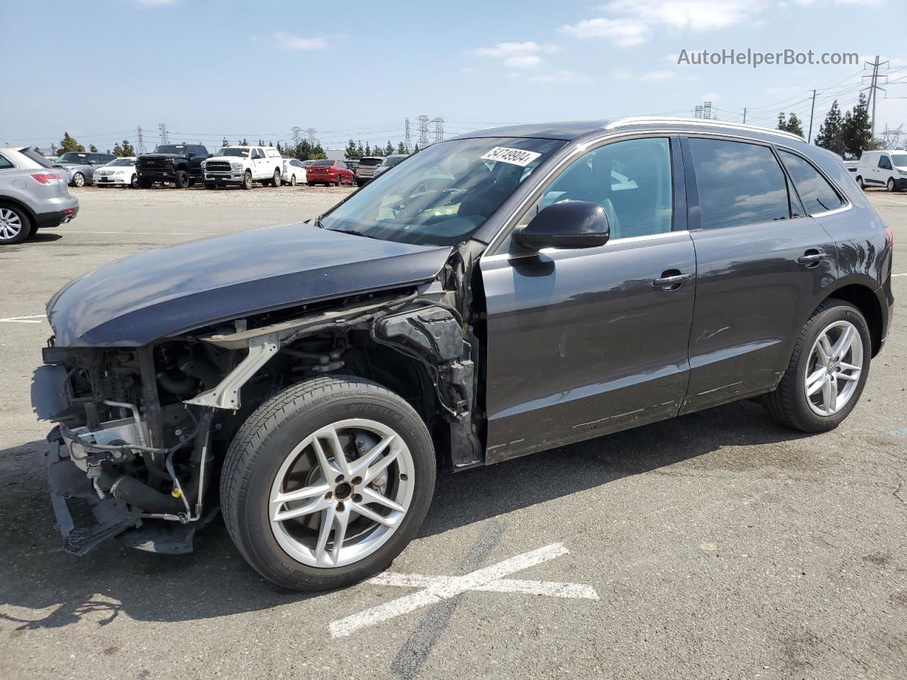 2014 Audi Q5 Tdi Premium Plus Black vin: WA1CMAFP9EA055859