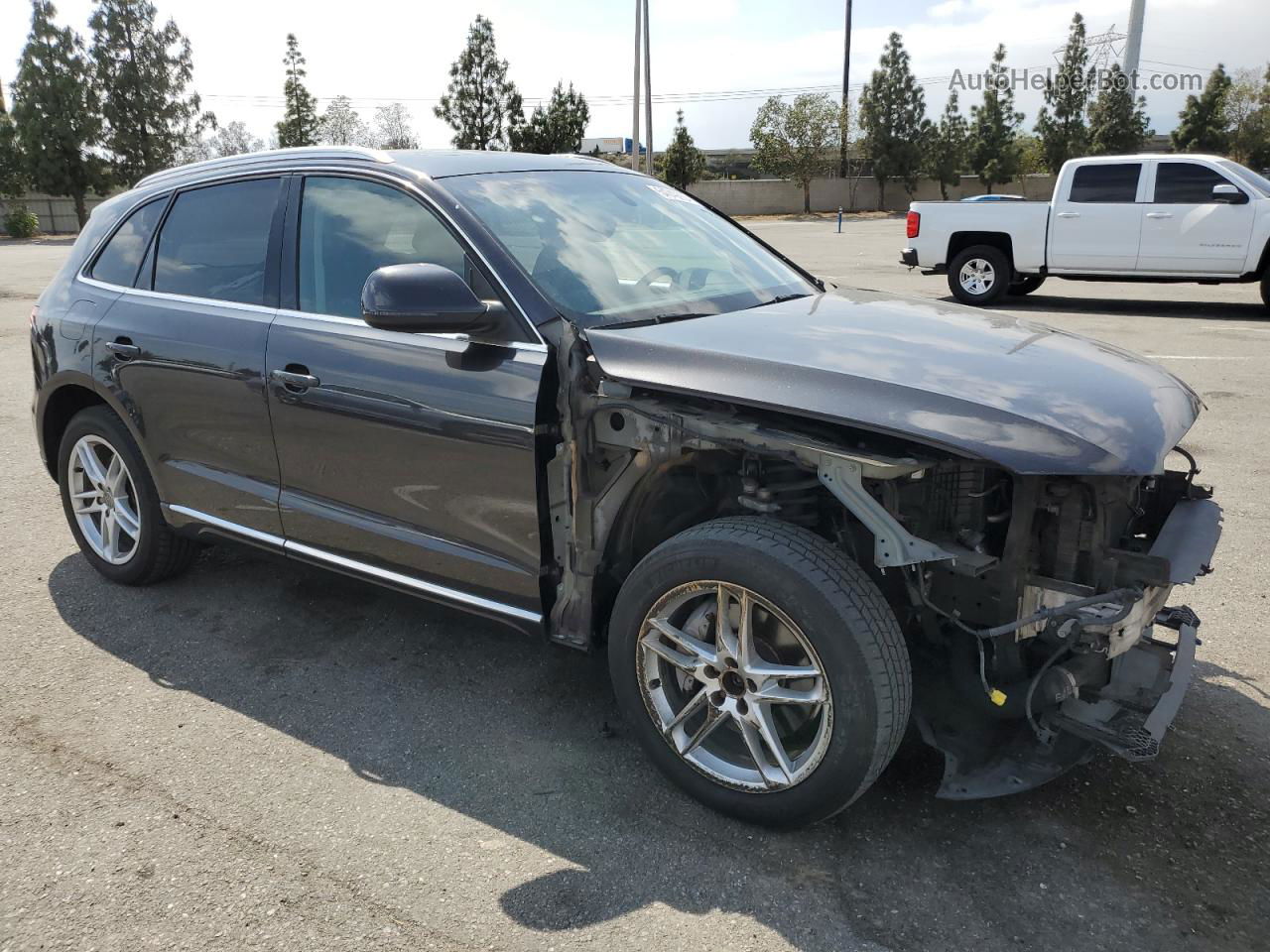 2014 Audi Q5 Tdi Premium Plus Black vin: WA1CMAFP9EA055859