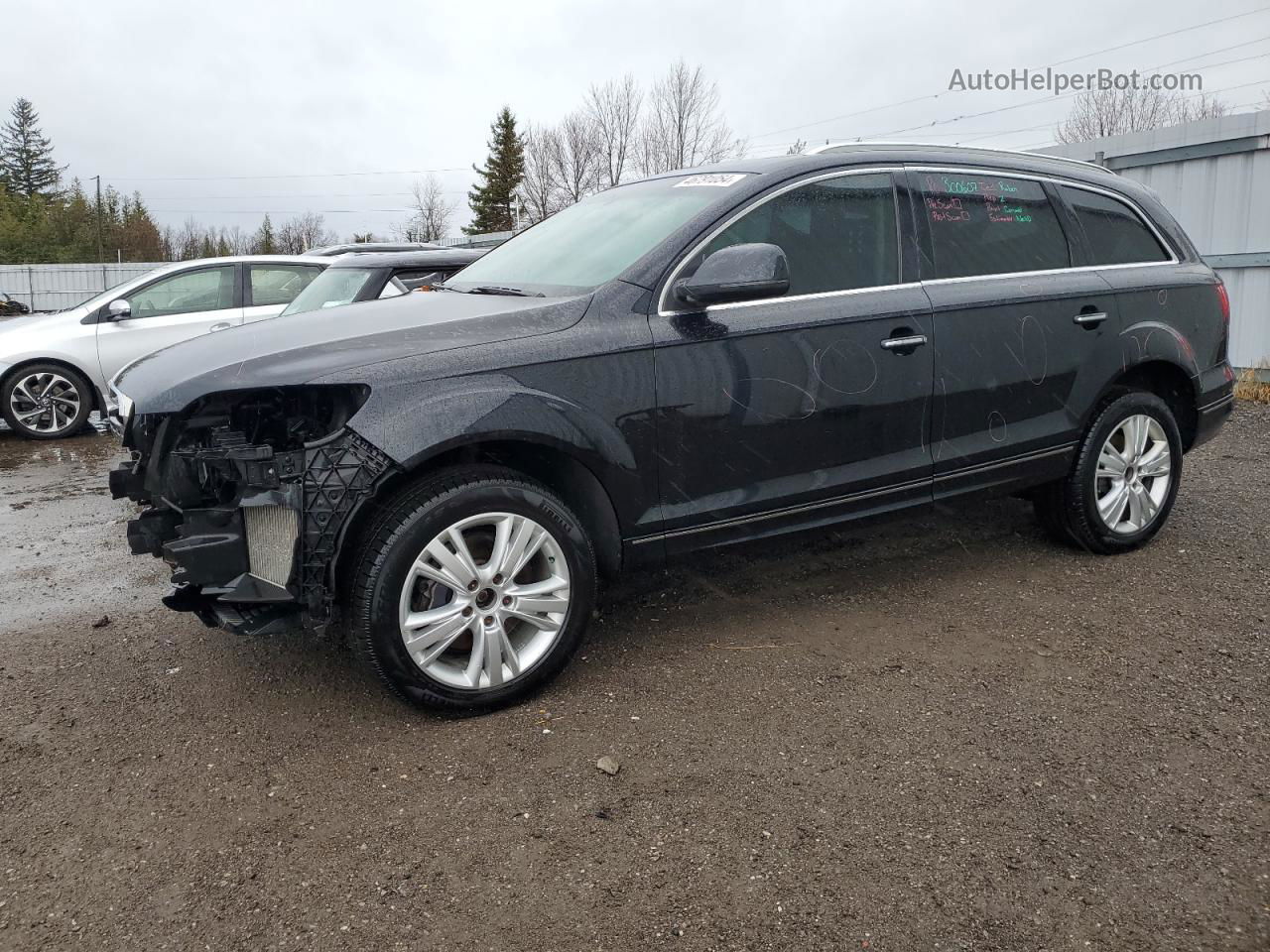 2015 Audi Q7 Tdi Premium Black vin: WA1CMCFE4FD022598