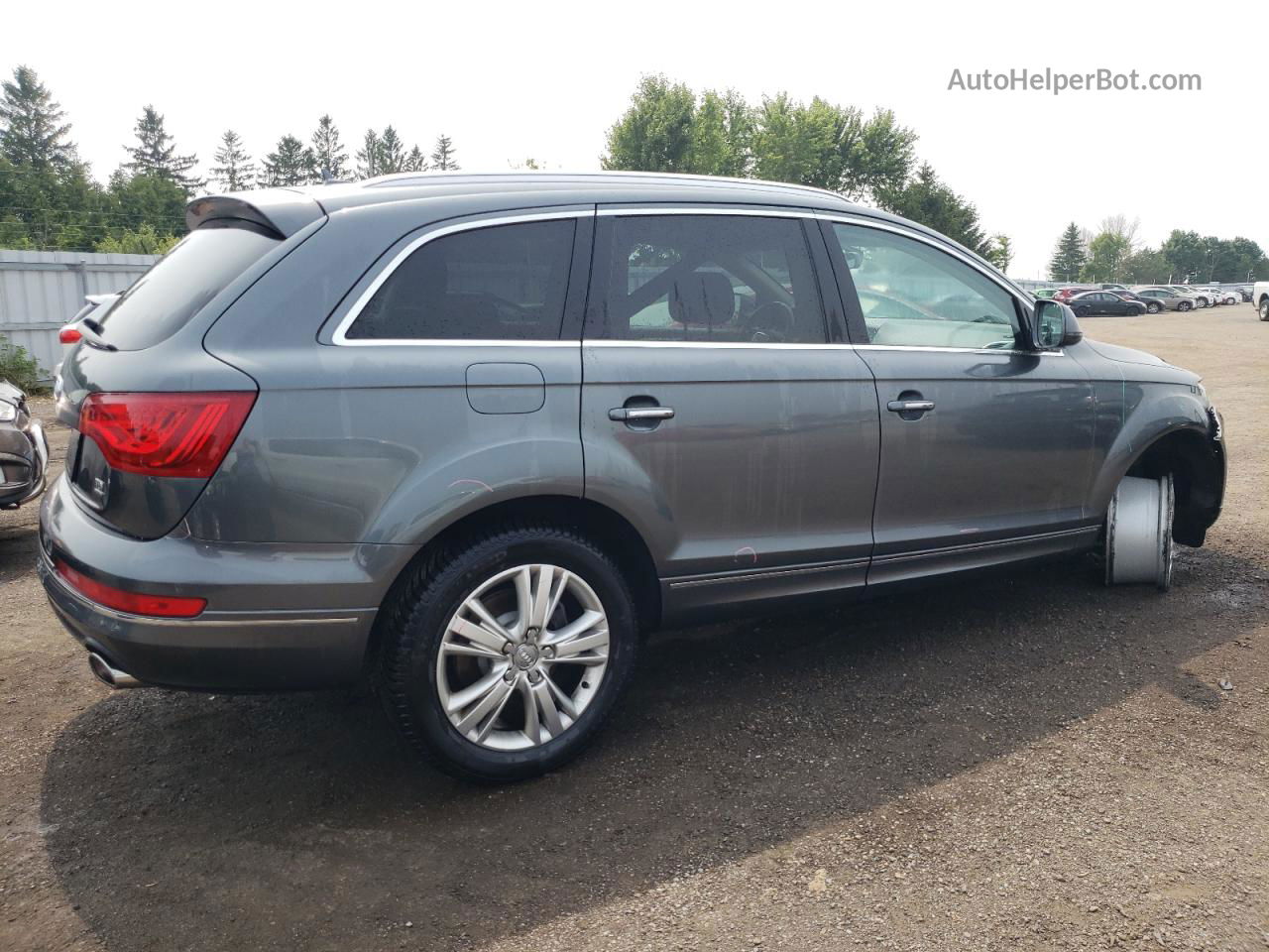 2015 Audi Q7 Tdi Premium Серый vin: WA1CMCFE5FD007964