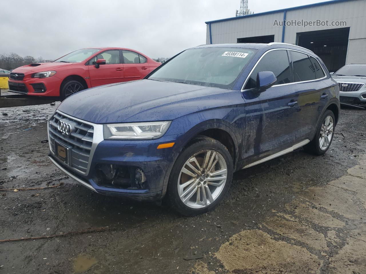 2018 Audi Q5 Prestige Blue vin: WA1CNAFY0J2063360