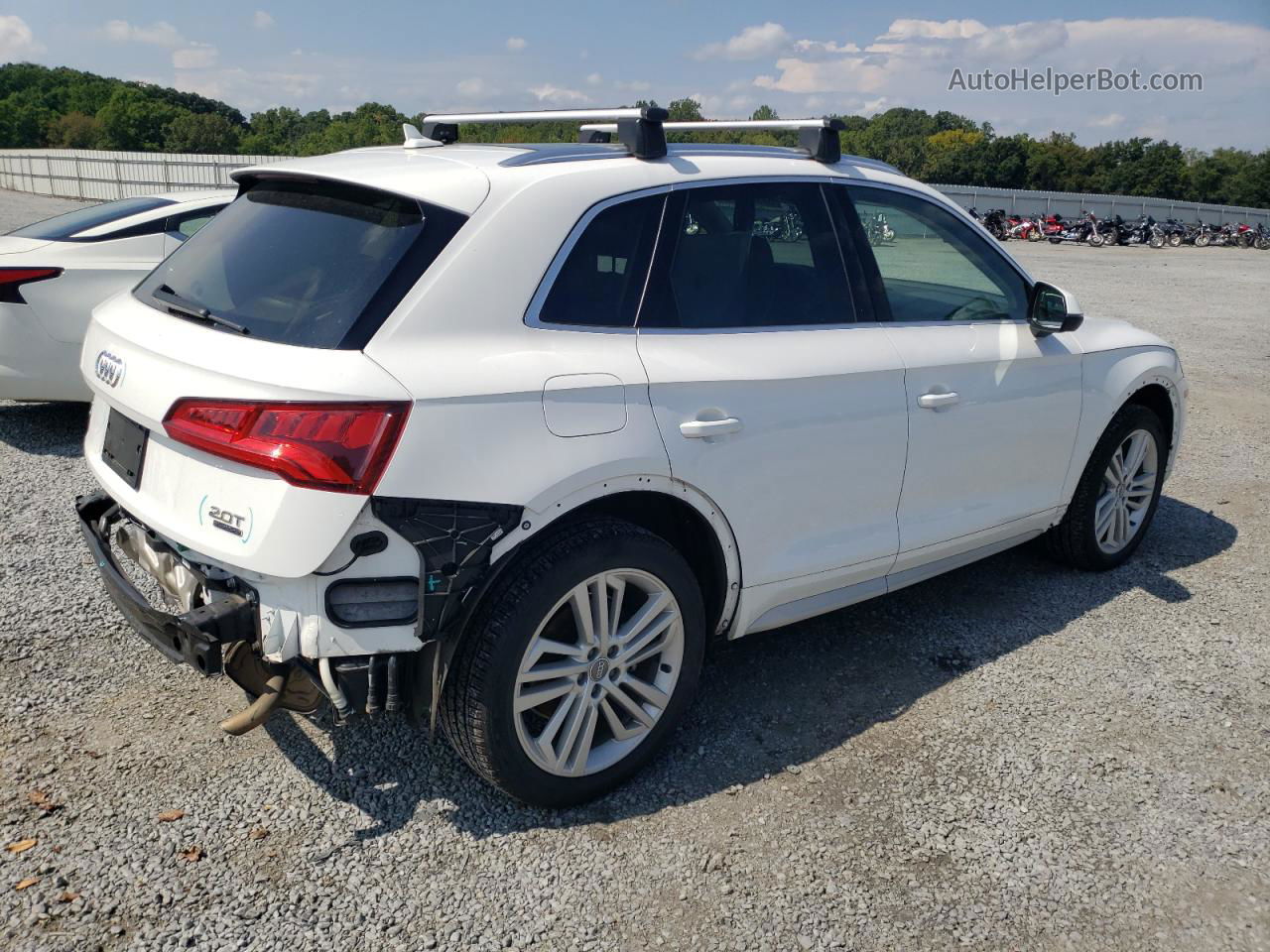 2018 Audi Q5 Prestige White vin: WA1CNAFY0J2222765