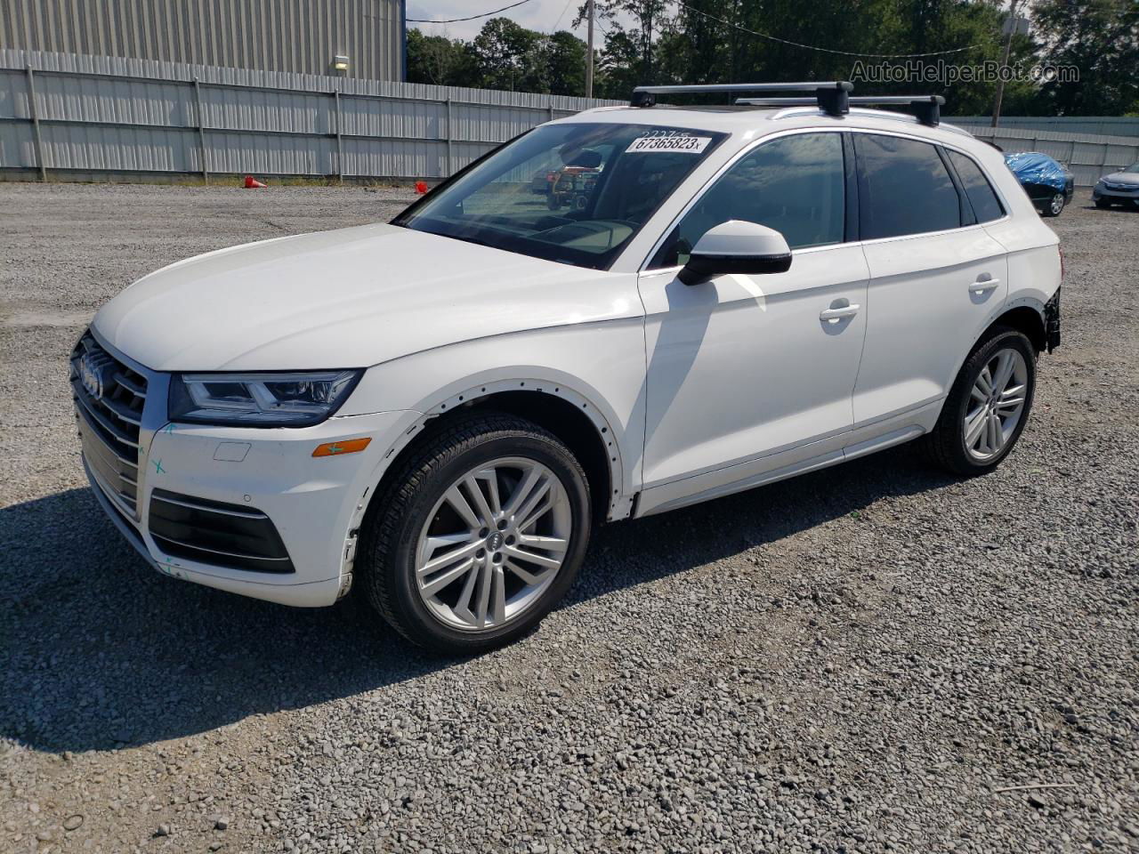 2018 Audi Q5 Prestige White vin: WA1CNAFY0J2222765