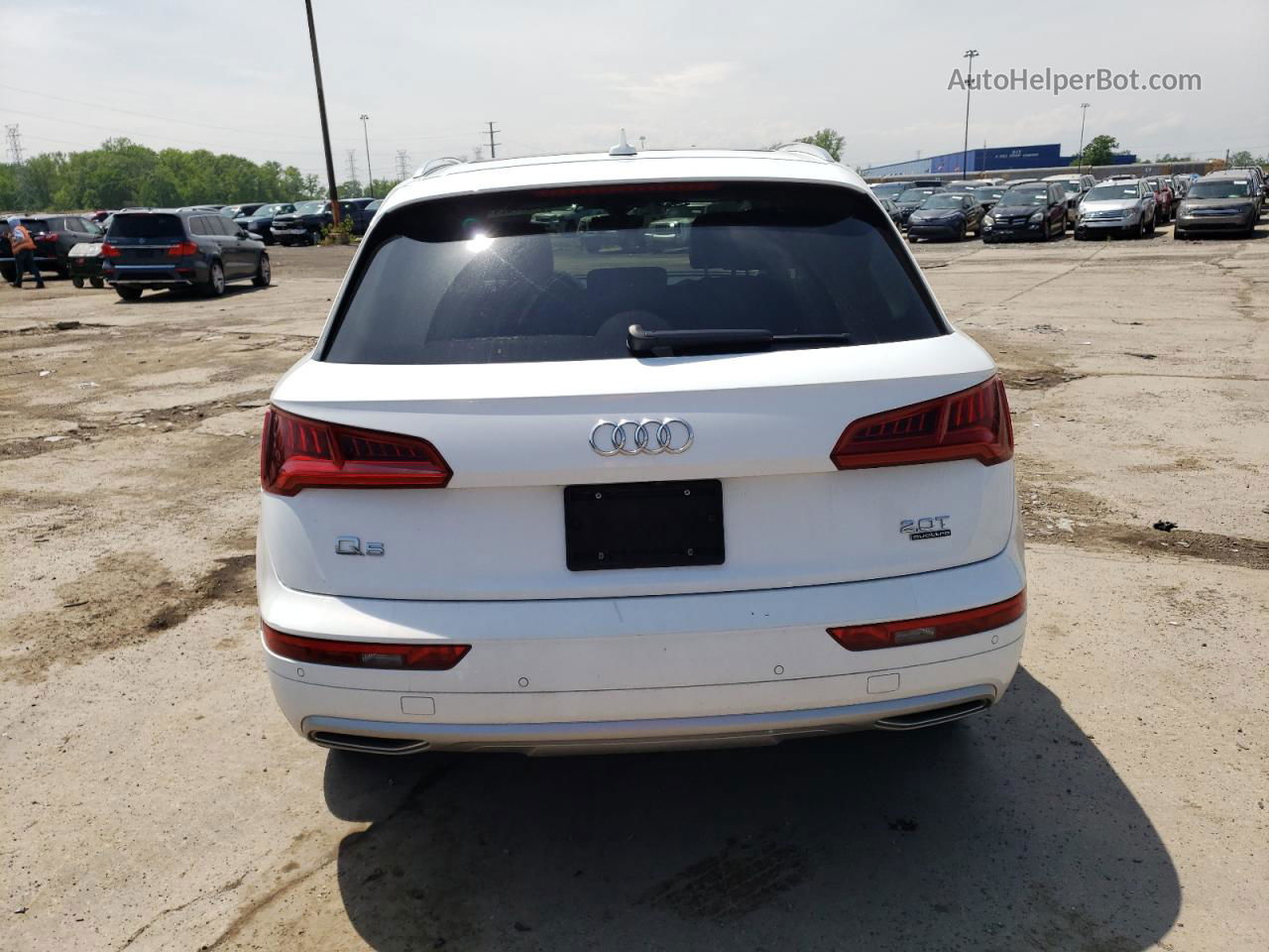 2018 Audi Q5 Prestige White vin: WA1CNAFY0J2234219