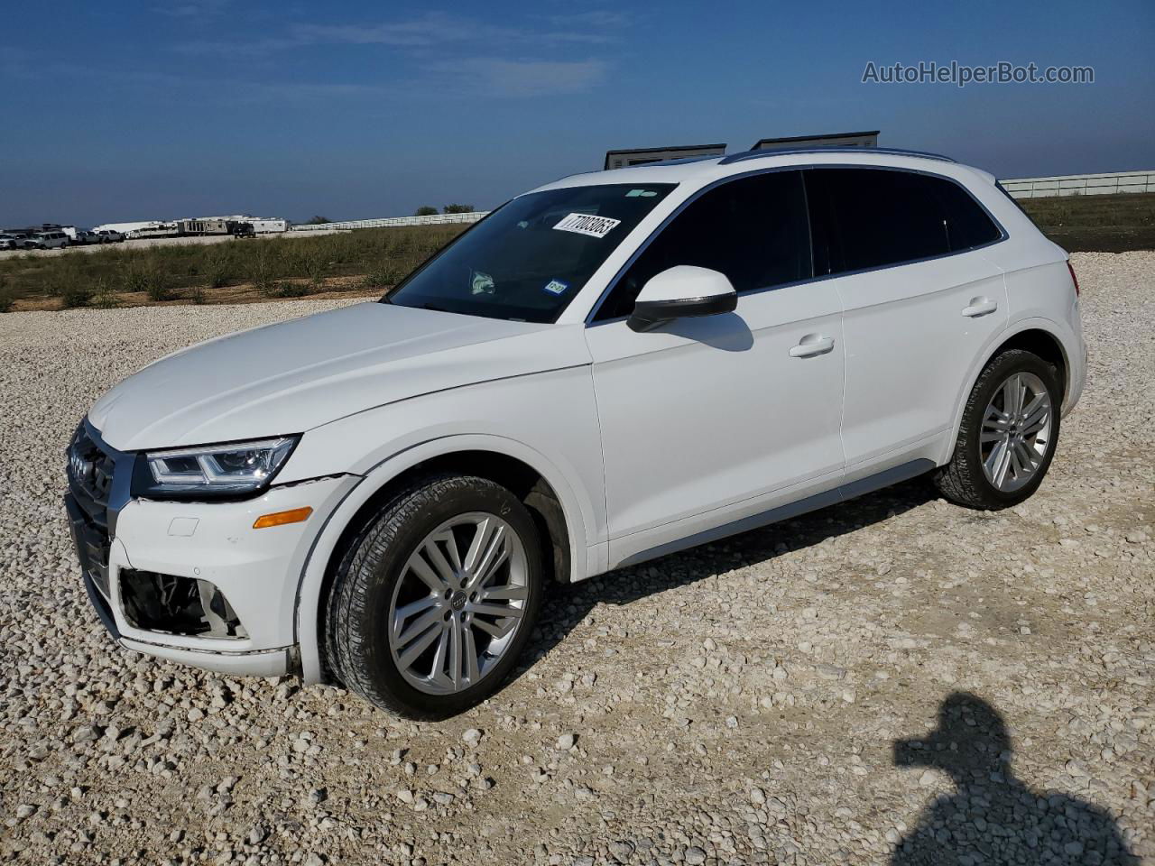 2018 Audi Q5 Prestige Белый vin: WA1CNAFY1J2104322