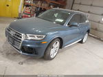 2018 Audi Q5 2.0t Premium/2.0t Tech Premium Blue vin: WA1CNAFY3J2076376