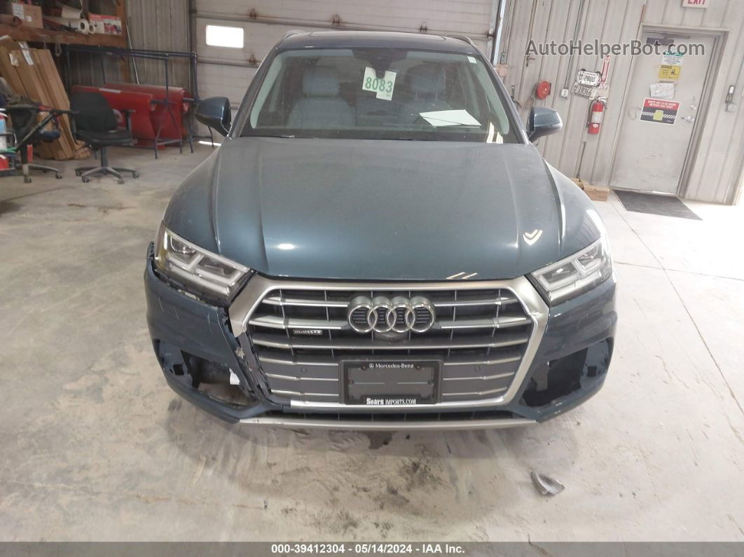 2018 Audi Q5 2.0t Premium/2.0t Tech Premium Blue vin: WA1CNAFY3J2076376