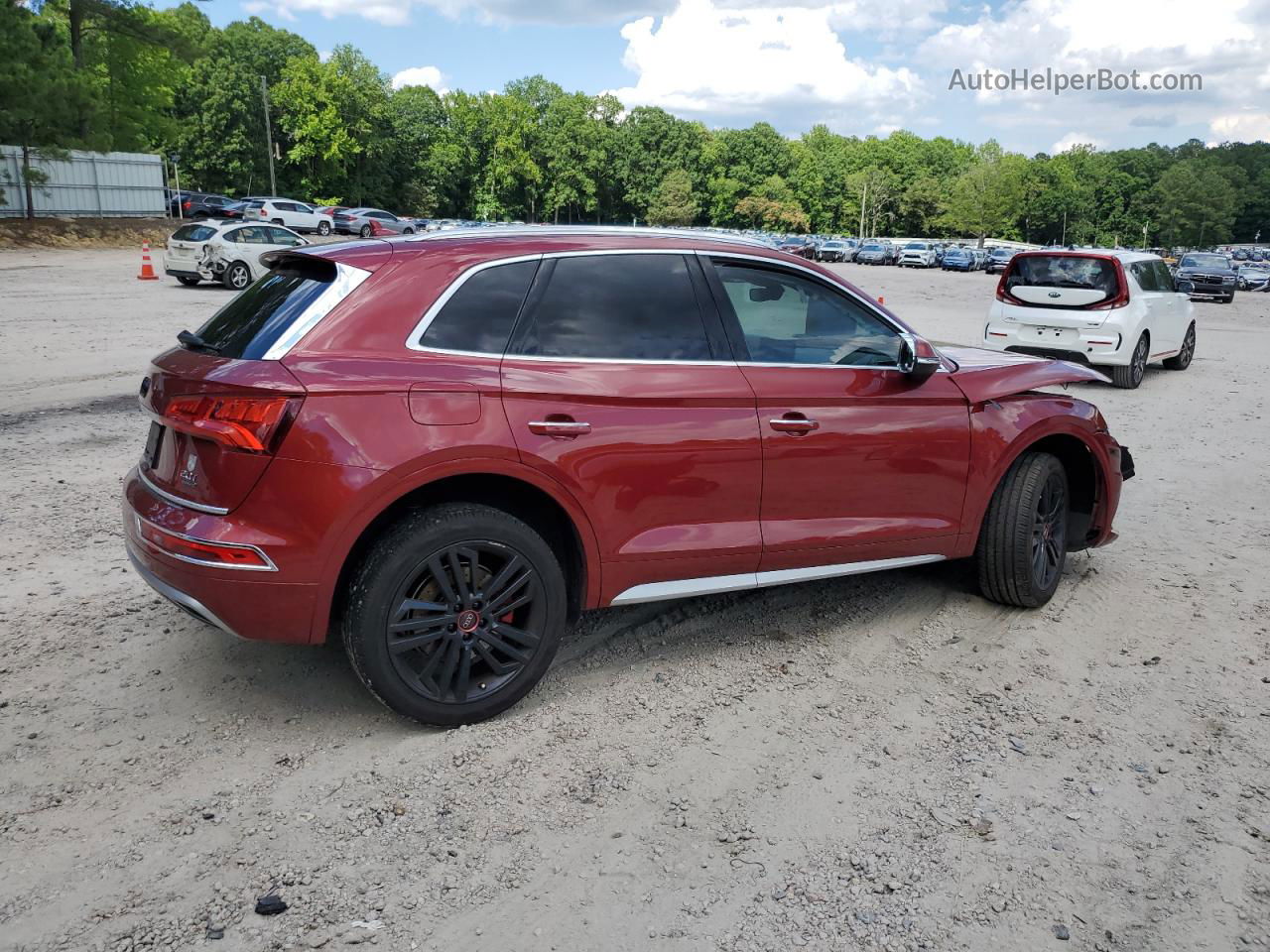 2018 Audi Q5 Prestige Красный vin: WA1CNAFY4J2079805