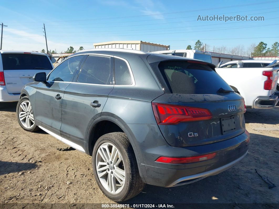 2018 Audi Q5 2.0t Premium/2.0t Tech Premium Серый vin: WA1CNAFY4J2136648