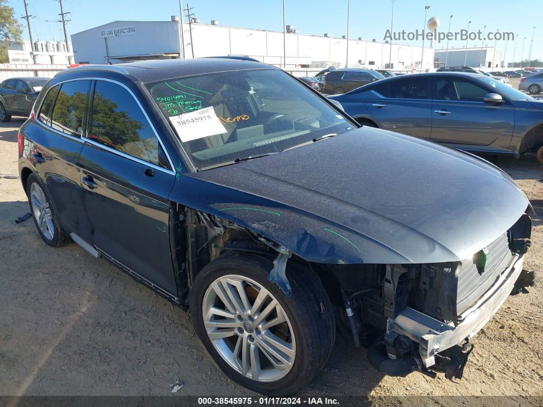 2018 Audi Q5 2.0t Premium/2.0t Tech Premium Gray vin: WA1CNAFY4J2136648