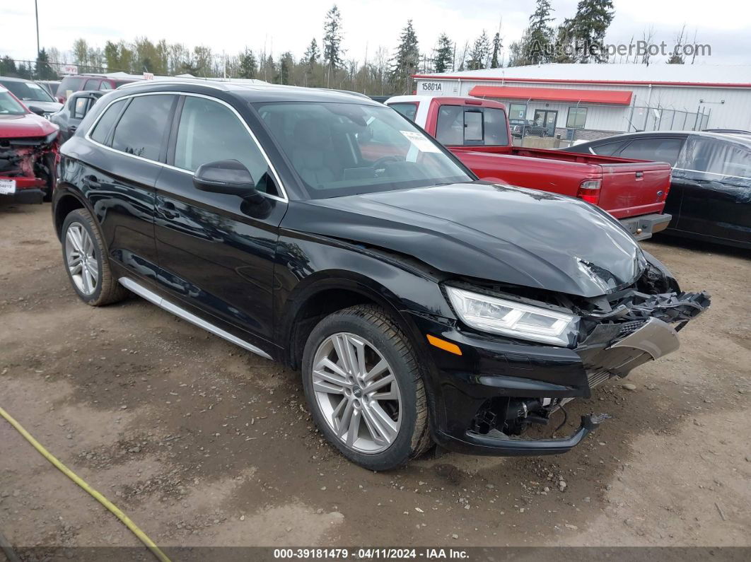 2018 Audi Q5 2.0t Premium/2.0t Tech Premium Черный vin: WA1CNAFY6J2009089