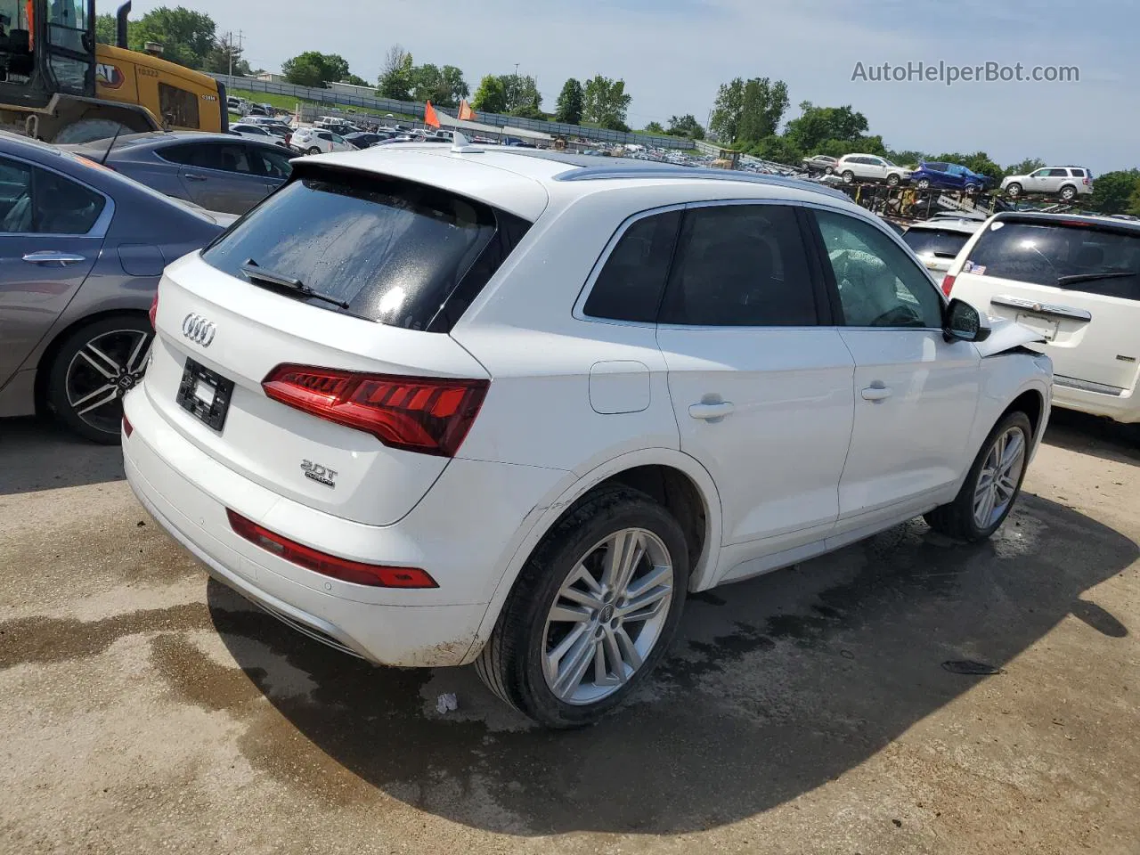 2018 Audi Q5 Prestige Белый vin: WA1CNAFY6J2068921