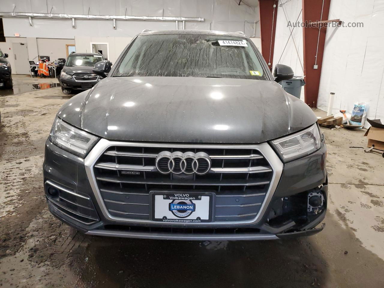 2018 Audi Q5 Prestige Серый vin: WA1CNAFY6J2170946