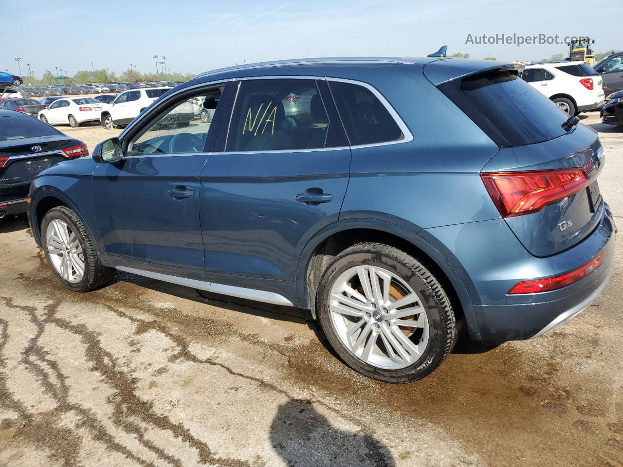 2018 Audi Q5 Prestige Blue vin: WA1CNAFY7J2209303