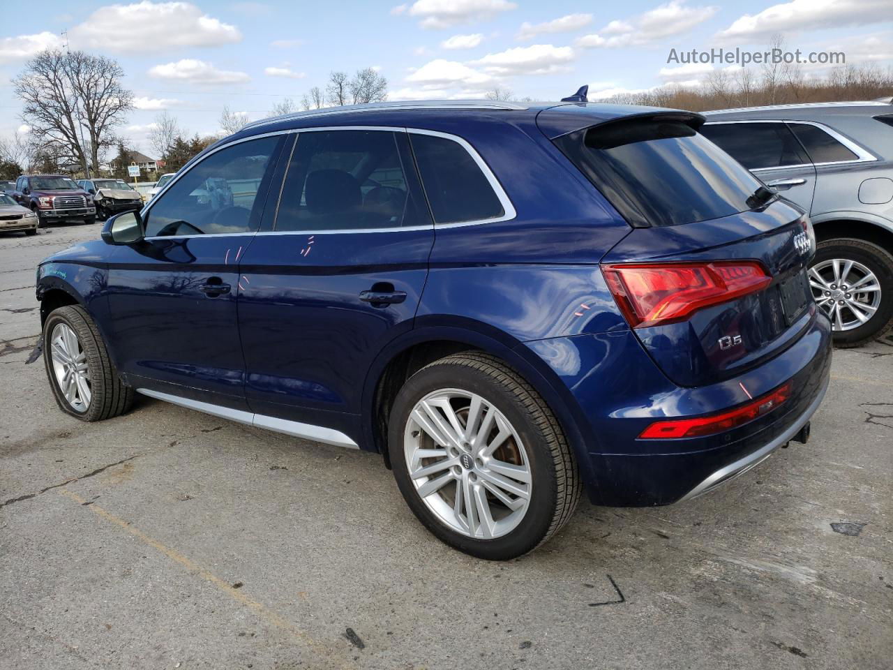 2018 Audi Q5 Prestige Blue vin: WA1CNAFY8J2161438