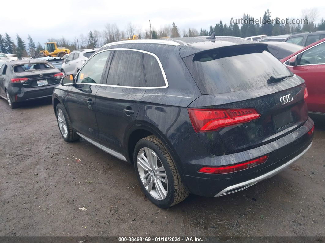 2018 Audi Q5 2.0t Premium/2.0t Tech Premium Dark Blue vin: WA1CNAFY8J2216826