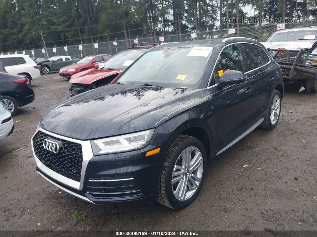 2018 Audi Q5 2.0t Premium/2.0t Tech Premium Dark Blue vin: WA1CNAFY8J2216826