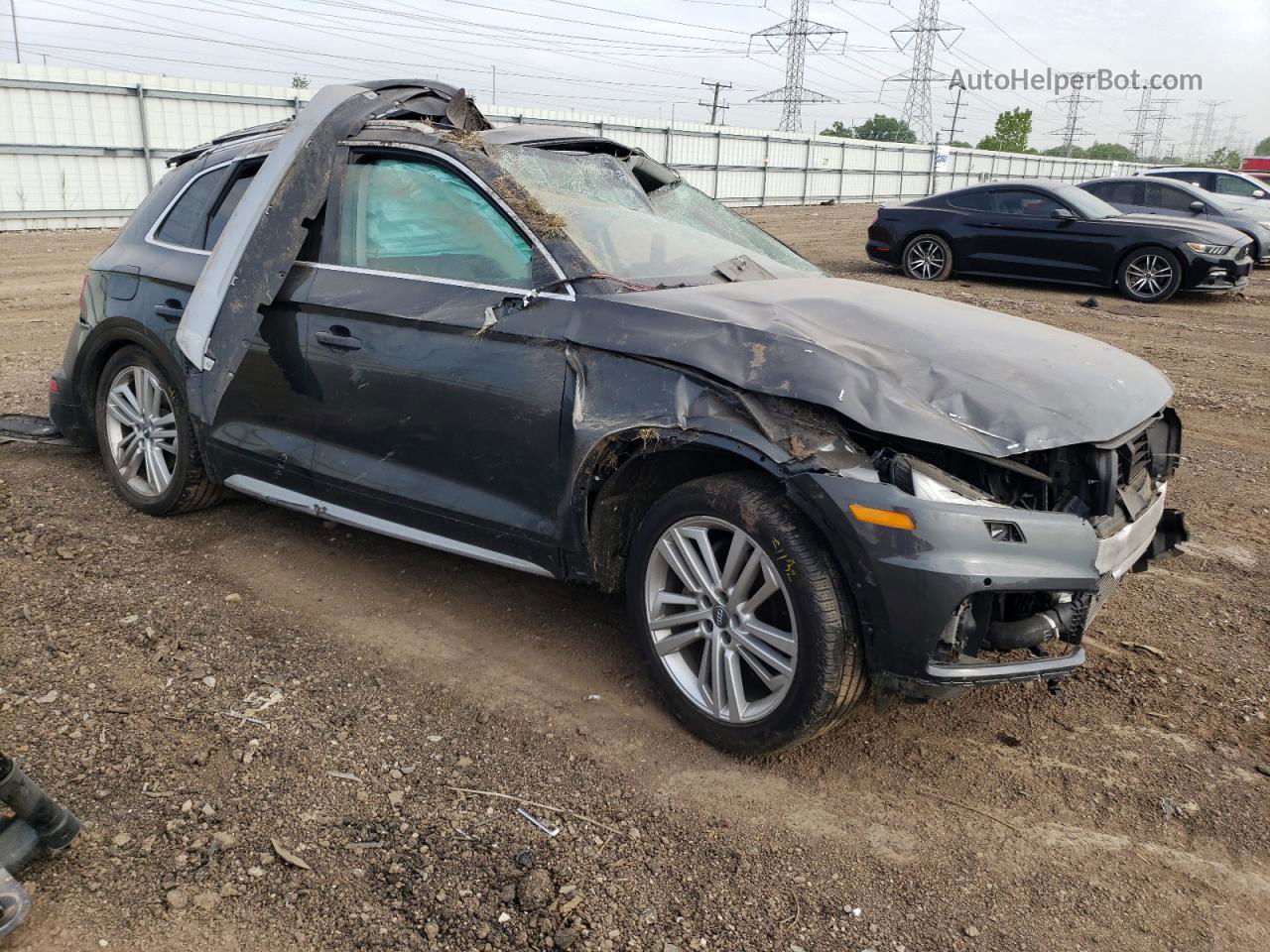 2018 Audi Q5 Prestige Gray vin: WA1CNAFY8J2218110