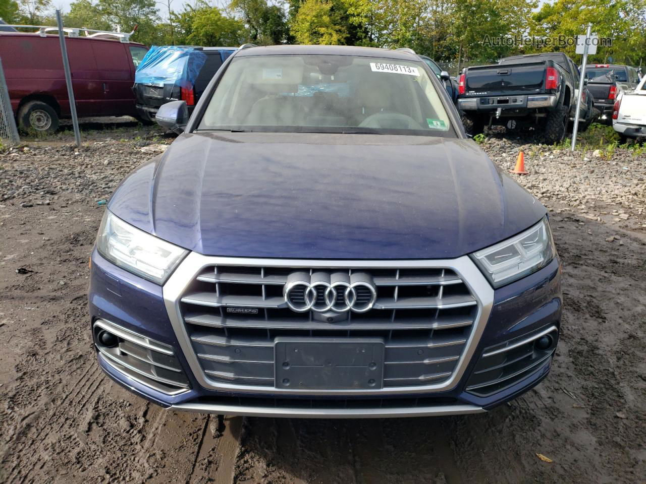 2018 Audi Q5 Prestige Blue vin: WA1CNAFY9J2112149