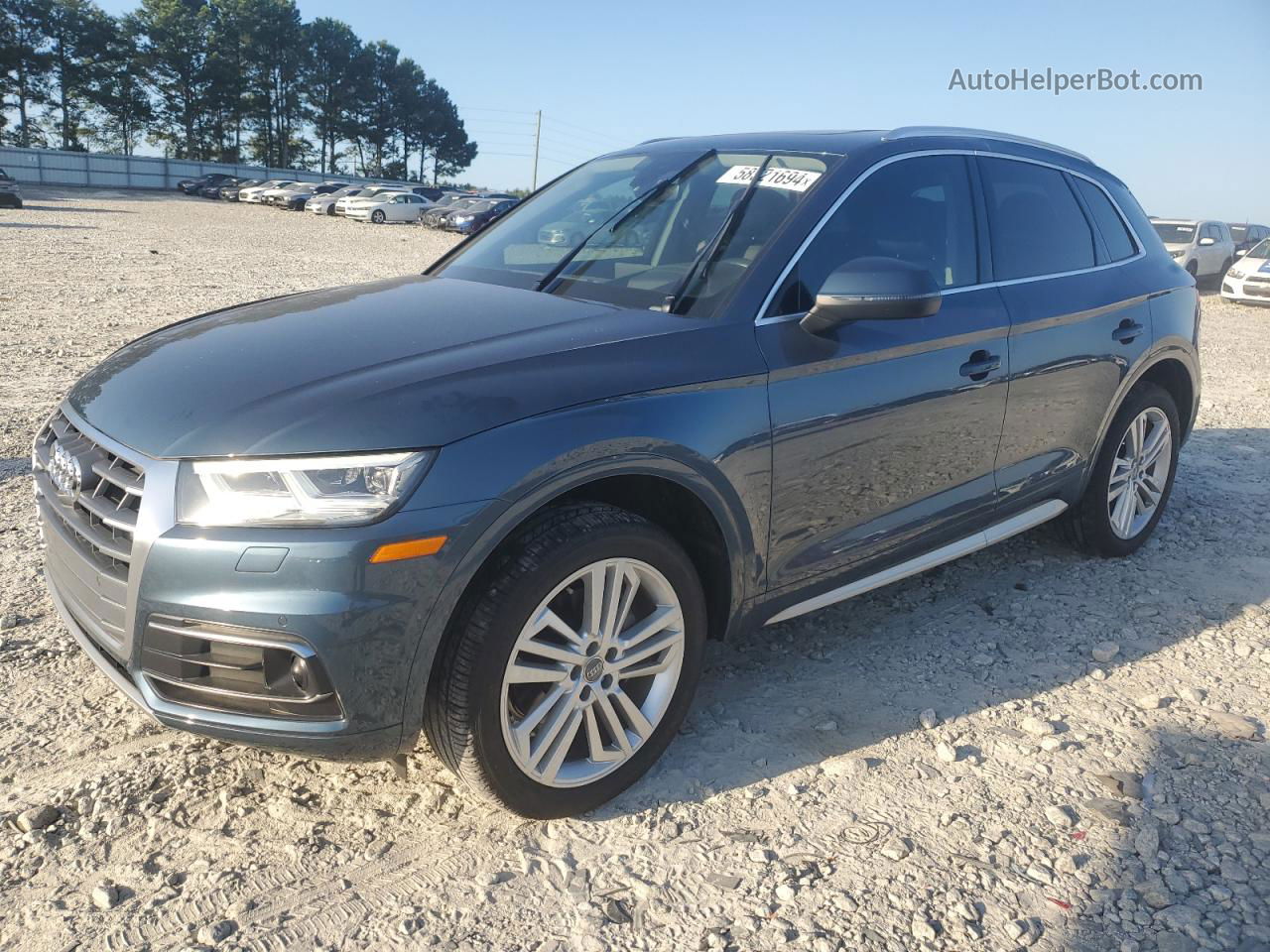 2018 Audi Q5 Prestige Blue vin: WA1CNAFY9J2200683