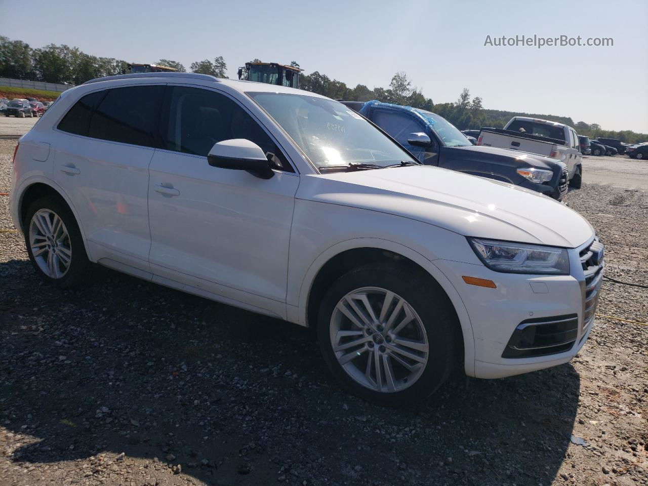 2018 Audi Q5 Prestige White vin: WA1CNAFY9J2206449