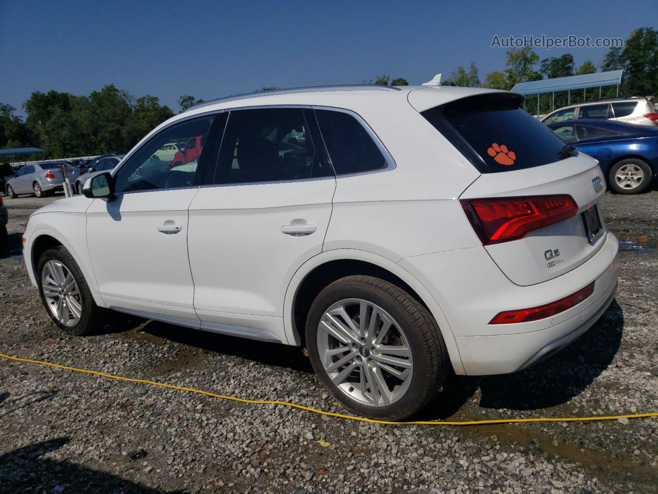 2018 Audi Q5 Prestige White vin: WA1CNAFY9J2206449