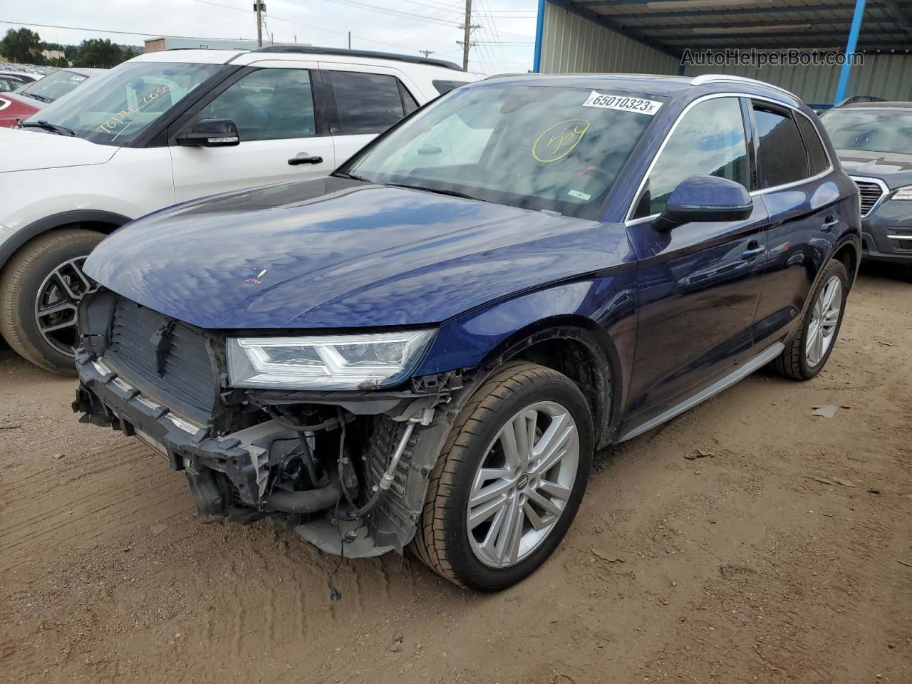 2018 Audi Q5 Prestige Blue vin: WA1CNBFY3J2027054