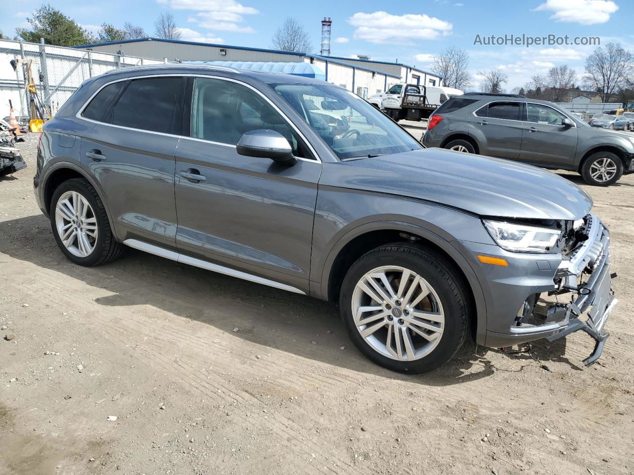 2018 Audi Q5 Prestige Silver vin: WA1CNBFY8J2062141