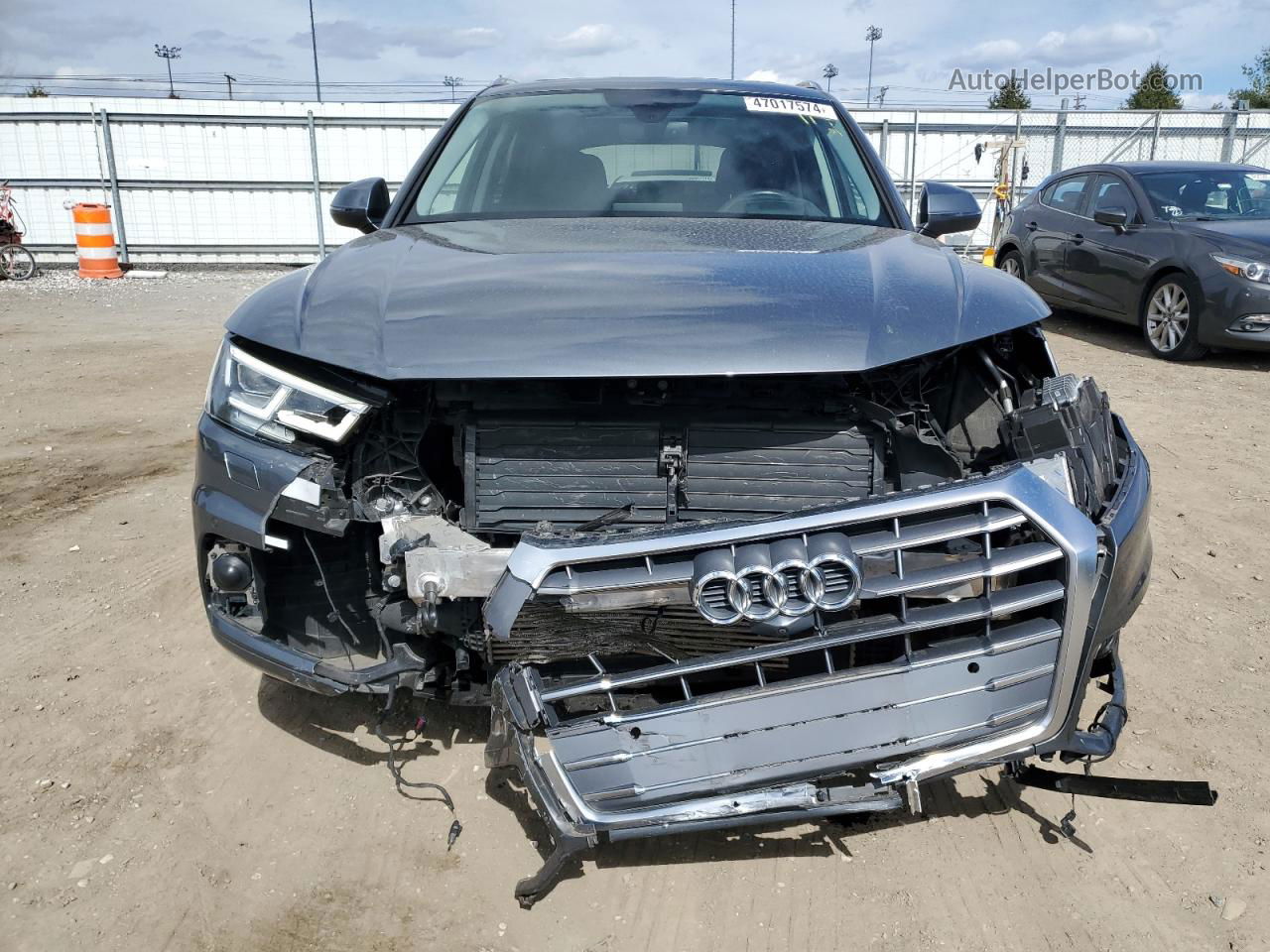 2018 Audi Q5 Prestige Серебряный vin: WA1CNBFY8J2062141