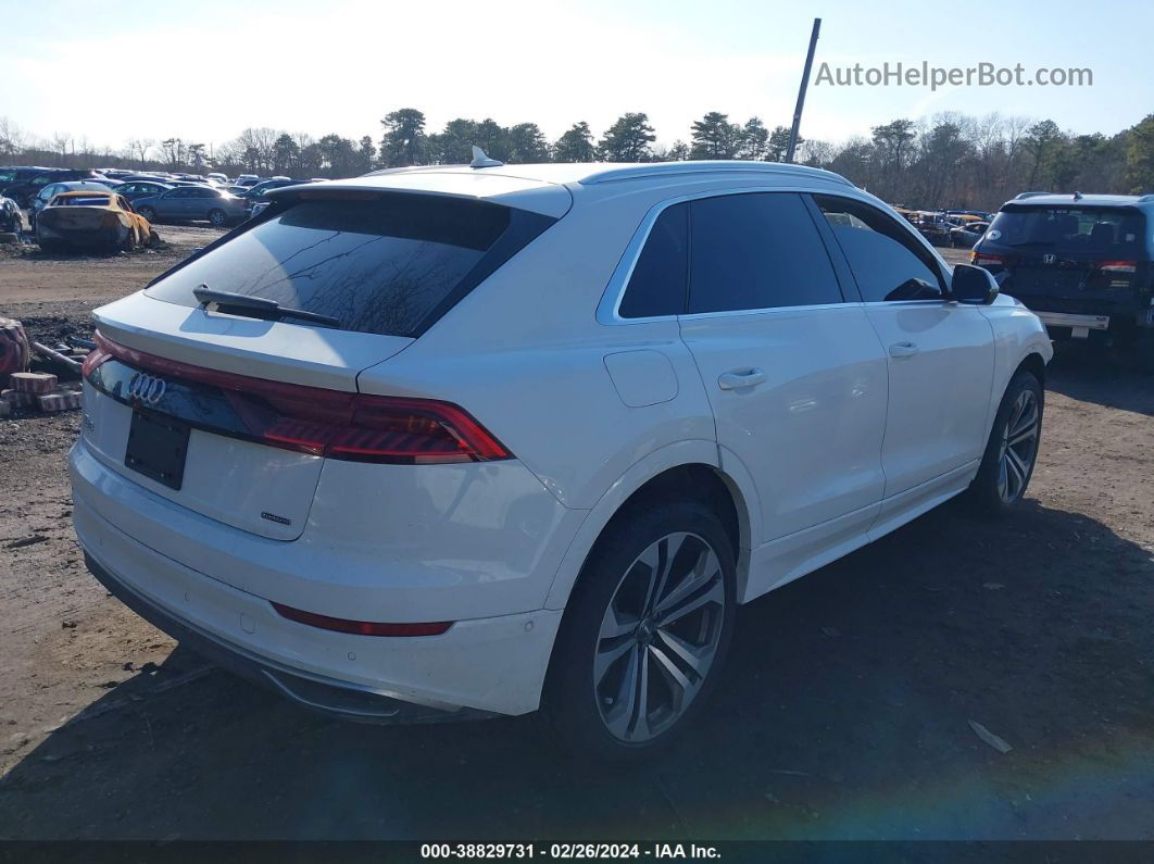 2020 Audi Q8 Prestige 55 Tfsi Quattro Tiptronic White vin: WA1CVAF16LD001942