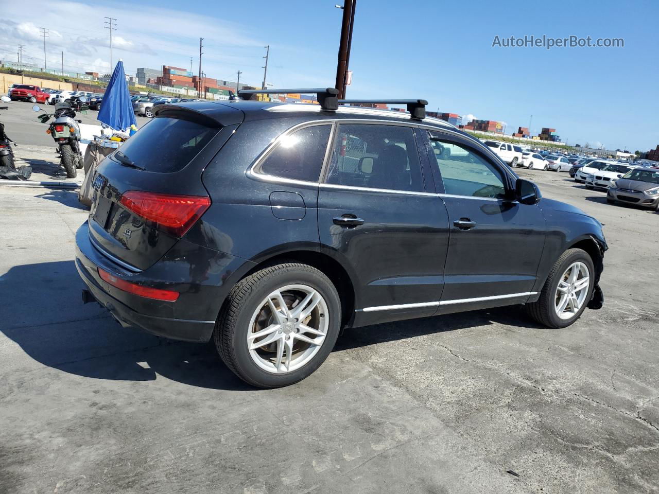 2016 Audi Q5 Tdi Premium Plus Черный vin: WA1CVAFP0GA055619