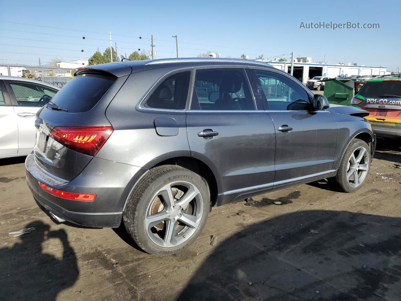 2016 Audi Q5 Tdi Premium Plus Gray vin: WA1CVAFP2GA026381