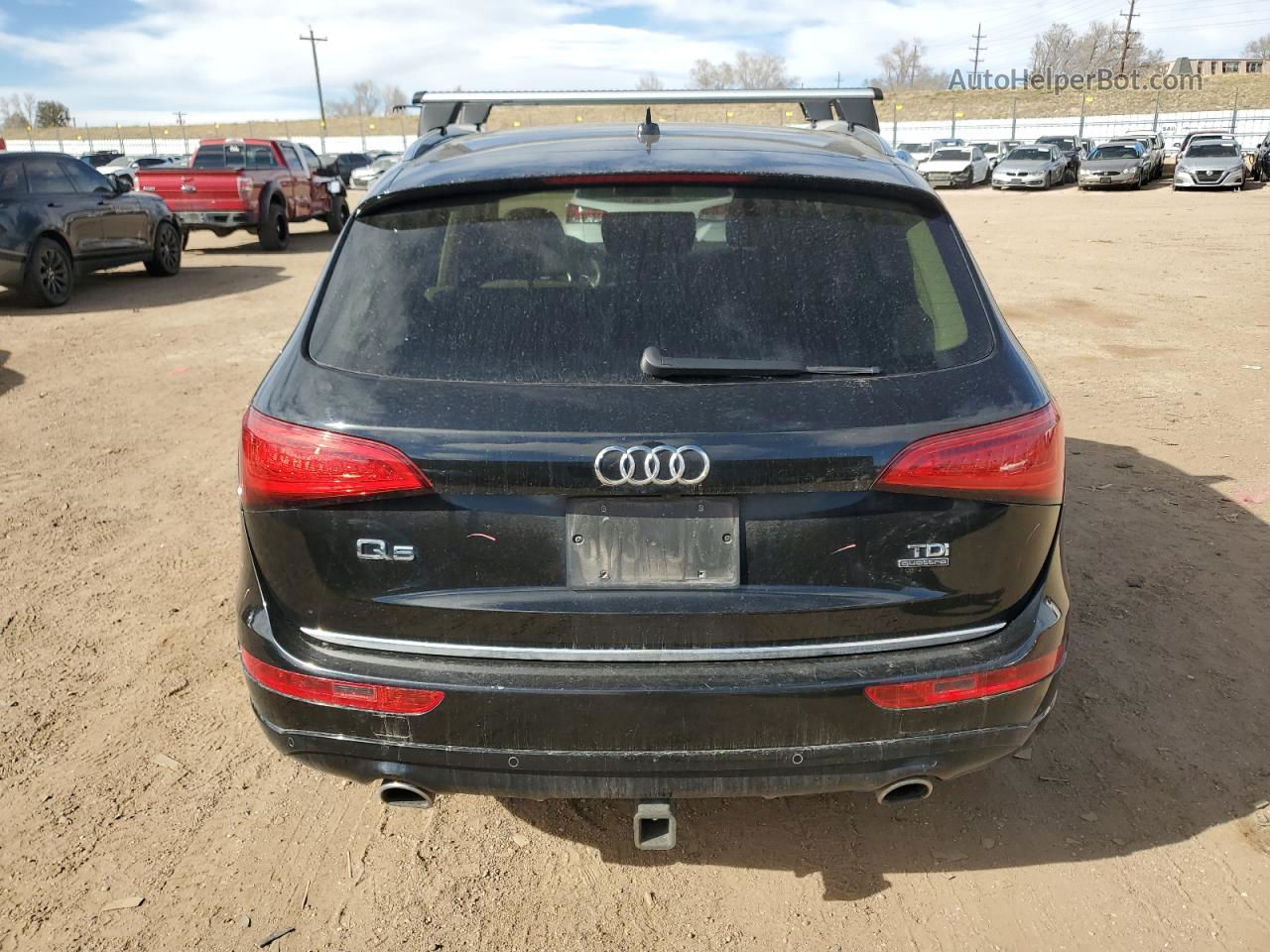 2016 Audi Q5 Tdi Premium Plus Black vin: WA1CVAFP5GA039139