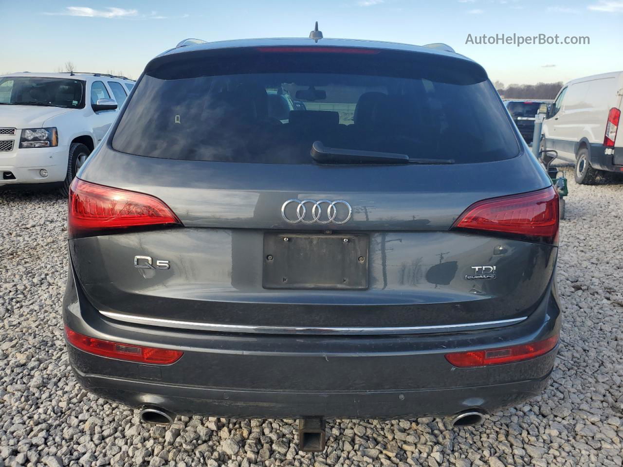 2016 Audi Q5 Tdi Premium Plus Gray vin: WA1CVAFP7GA001895