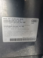 2016 Audi Q5 Tdi Premium Plus Gray vin: WA1CVAFP7GA001895
