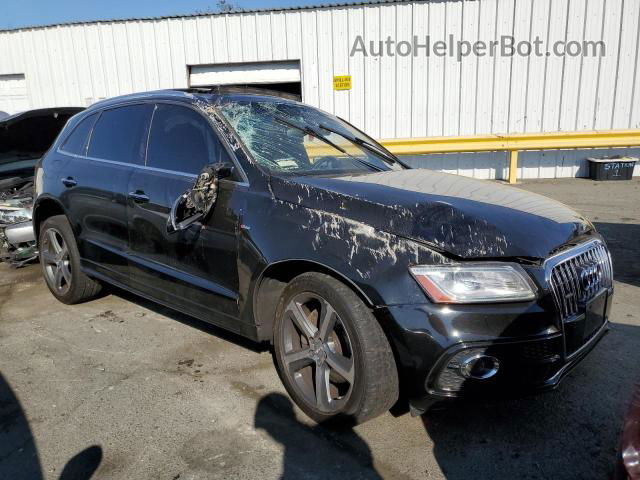 2016 Audi Q5 Premium Plus S-line Черный vin: WA1D7AFP0GA024871