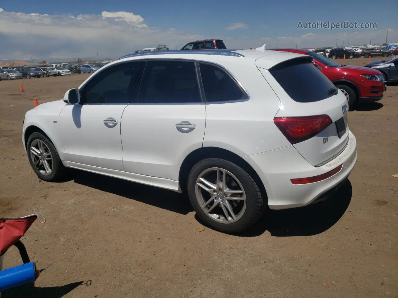 2016 Audi Q5 Premium Plus S-line White vin: WA1D7AFP0GA056199