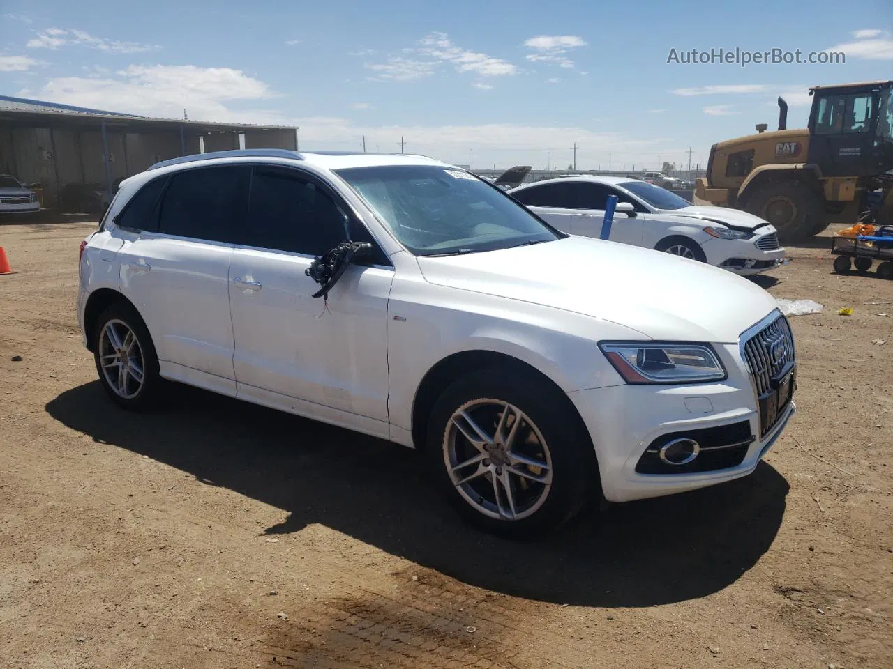 2016 Audi Q5 Premium Plus S-line White vin: WA1D7AFP0GA056199