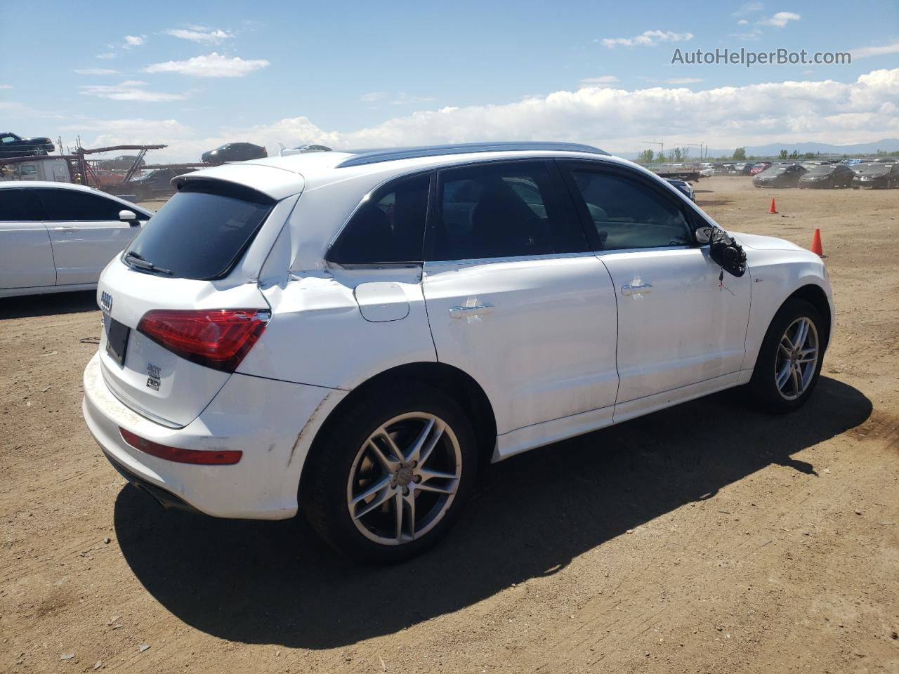 2016 Audi Q5 Premium Plus S-line White vin: WA1D7AFP0GA056199